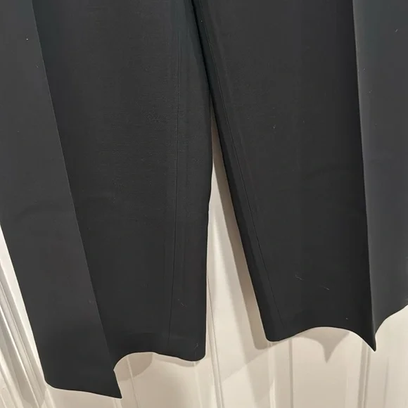 Lafayette 148 New York PLUS-SIZE WOOL-SILK CREPE GATES PANT size 18 - Picture 9 of 12